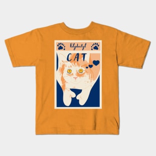 Polydactyl cat Kids T-Shirt